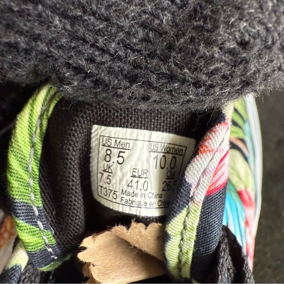 Vans Atwood Hawaiian Tropical Floral Canvas Sneakers Unisex Size 10W 8.5M Shoes - Picture 7 of 8